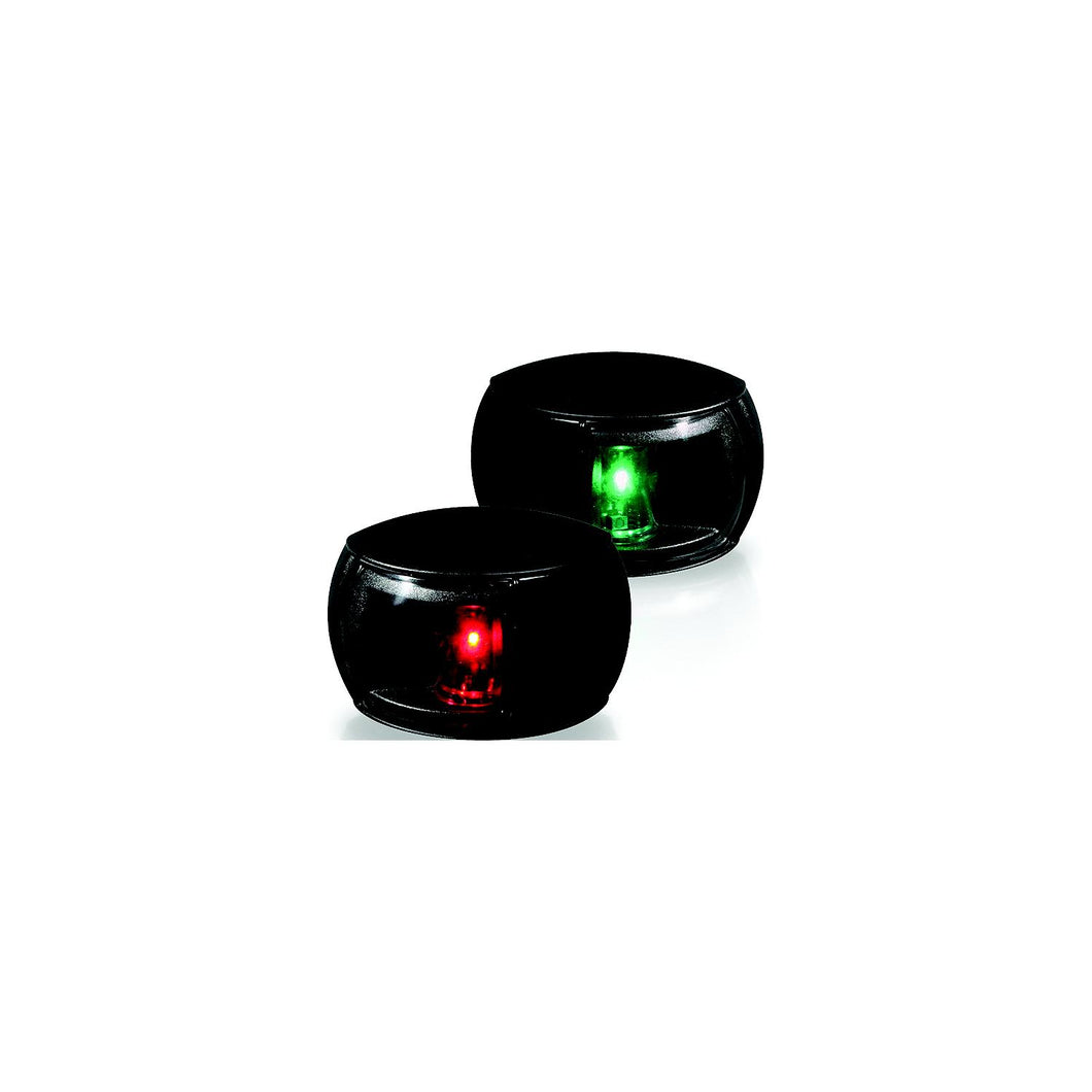 Hella 980520901 NaviLEDÂ® Side Light Kit, Black w/Clear Lenses, 1 pr. -Modern Boat Sales & Service