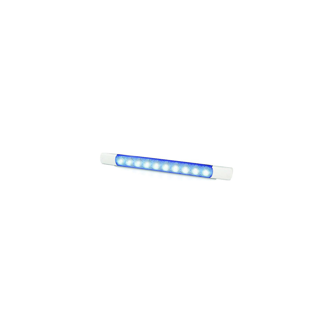 Hella 980881402 LED Courtesy LED Surface Mount Strip Lamp, Blue, 12 VDC -Modern Boat Sales & Service
