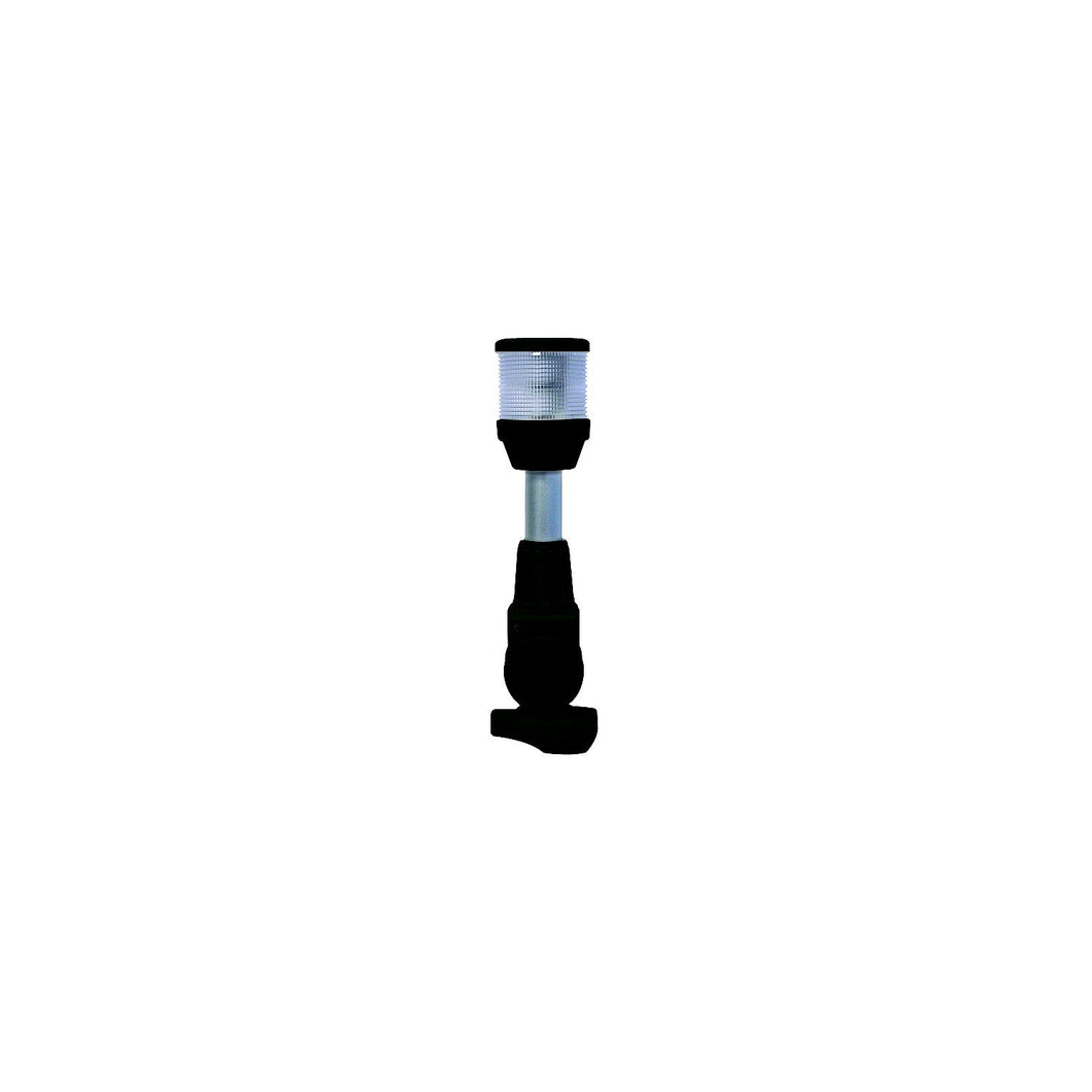Hella 2 NM 12V All Round White Anchor Lamp With Fold Down Pole Mount, 8