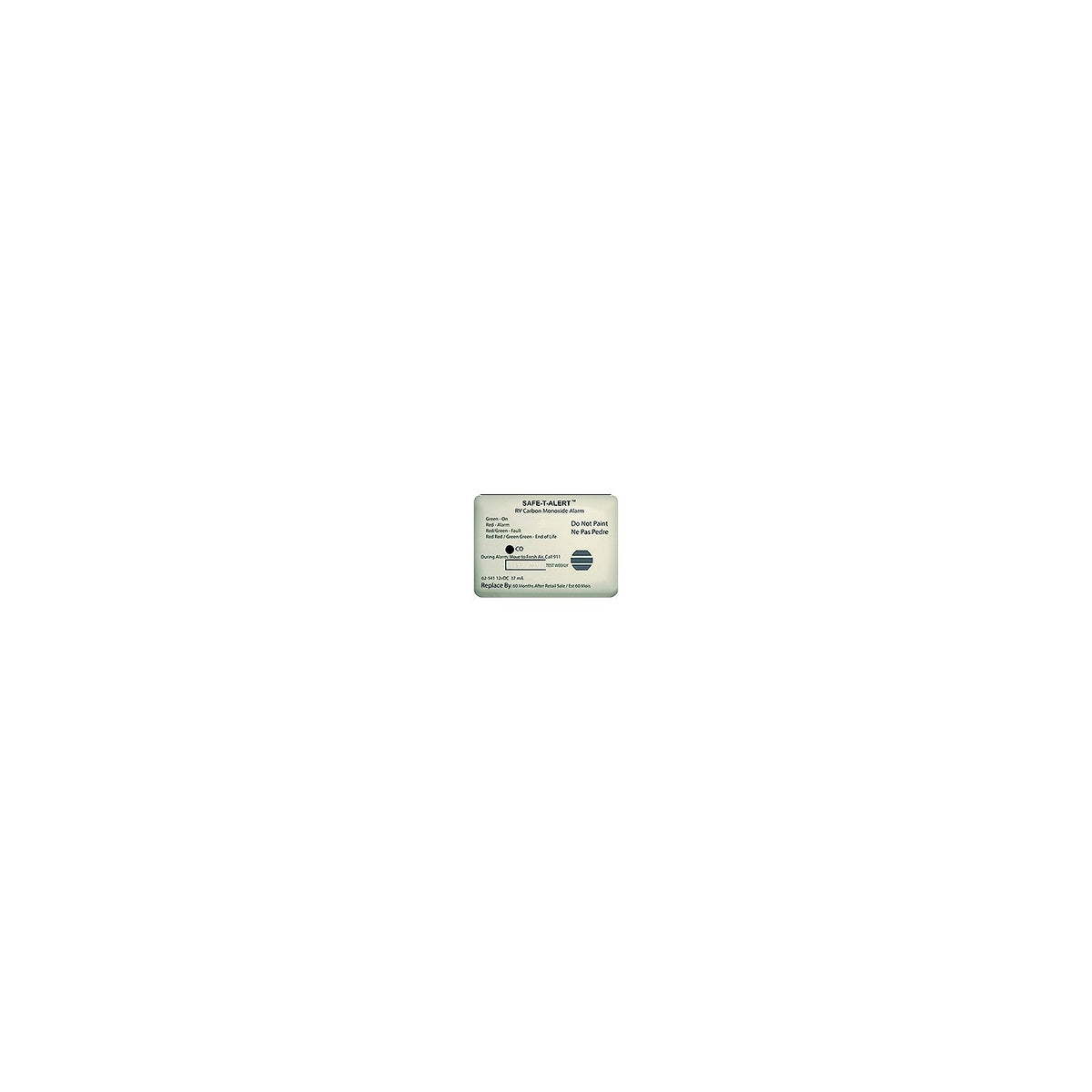 Safe-T-Alert 62541 62 Series Carbon Monoxide Alarm, Surface Mt, White -Modern Boat Sales & Service