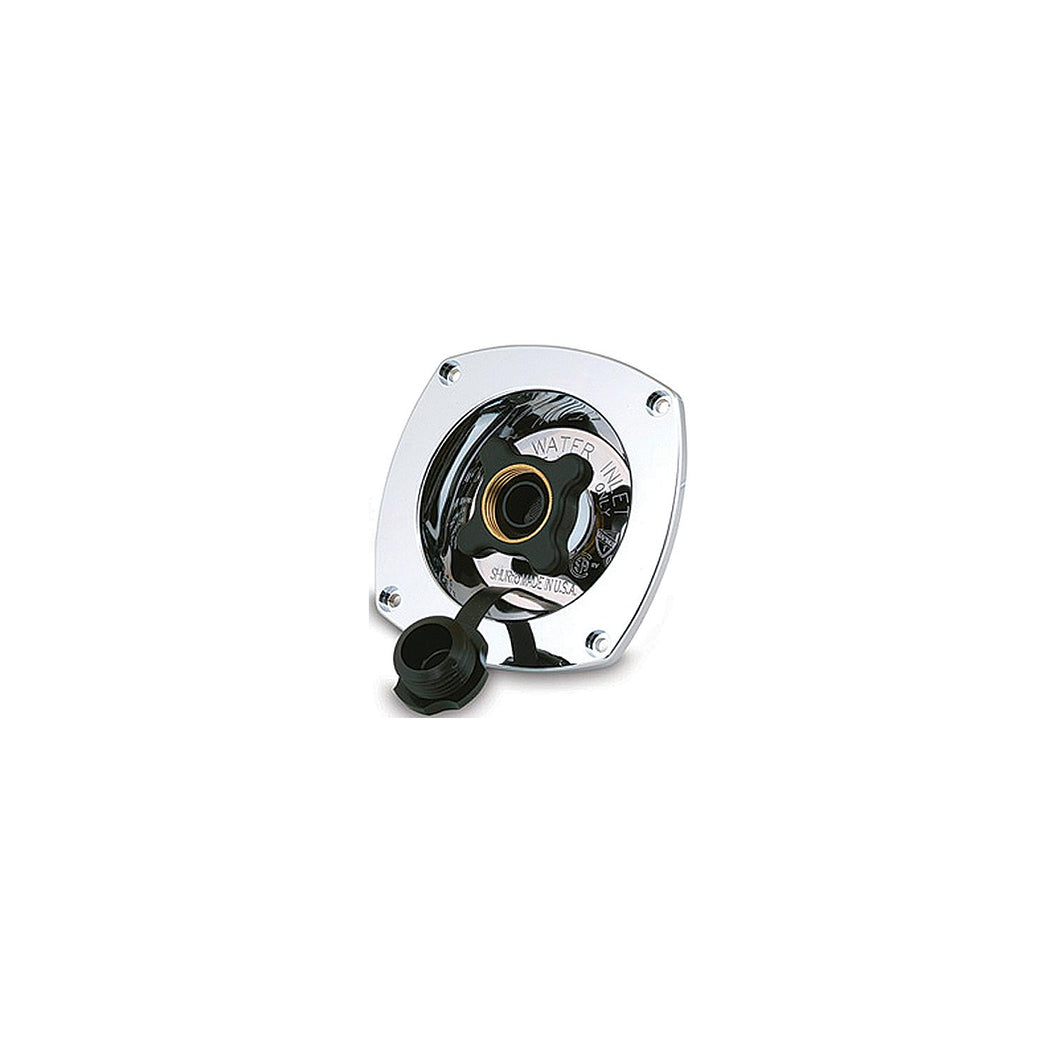Shurflo 18302914 Wall Mount Water Pressure Regulator 65 psi - Chrome -Modern Boat Sales & Service