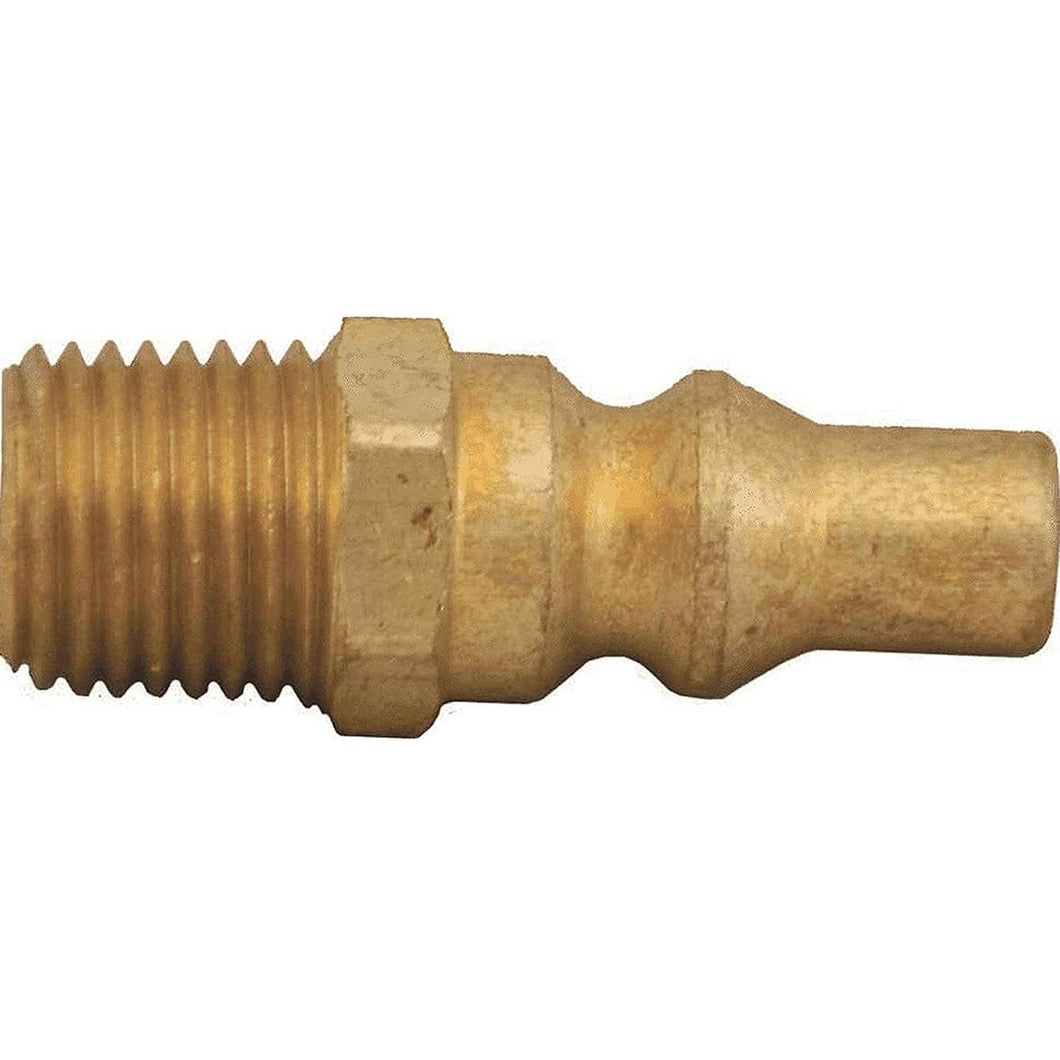 MEC MEGMC402 Full Flow Quick Disconnect Brass Male Plug Default Title -Modern Boat Sales & Service