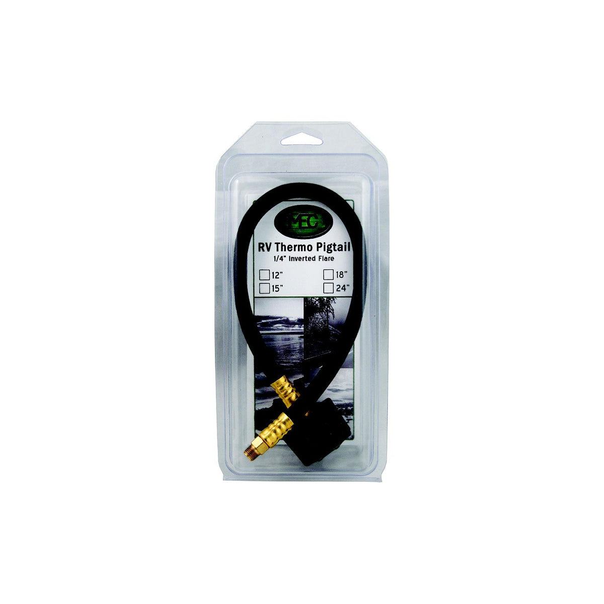MEC 1/4" I.D. Propane Hose, 425 Series, 24", 2/pk Default Title -Modern Boat Sales & Service