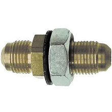 MEC MESTF33P Bulkhead Straight Flare Fitting-Brass Default Title -Modern Boat Sales & Service