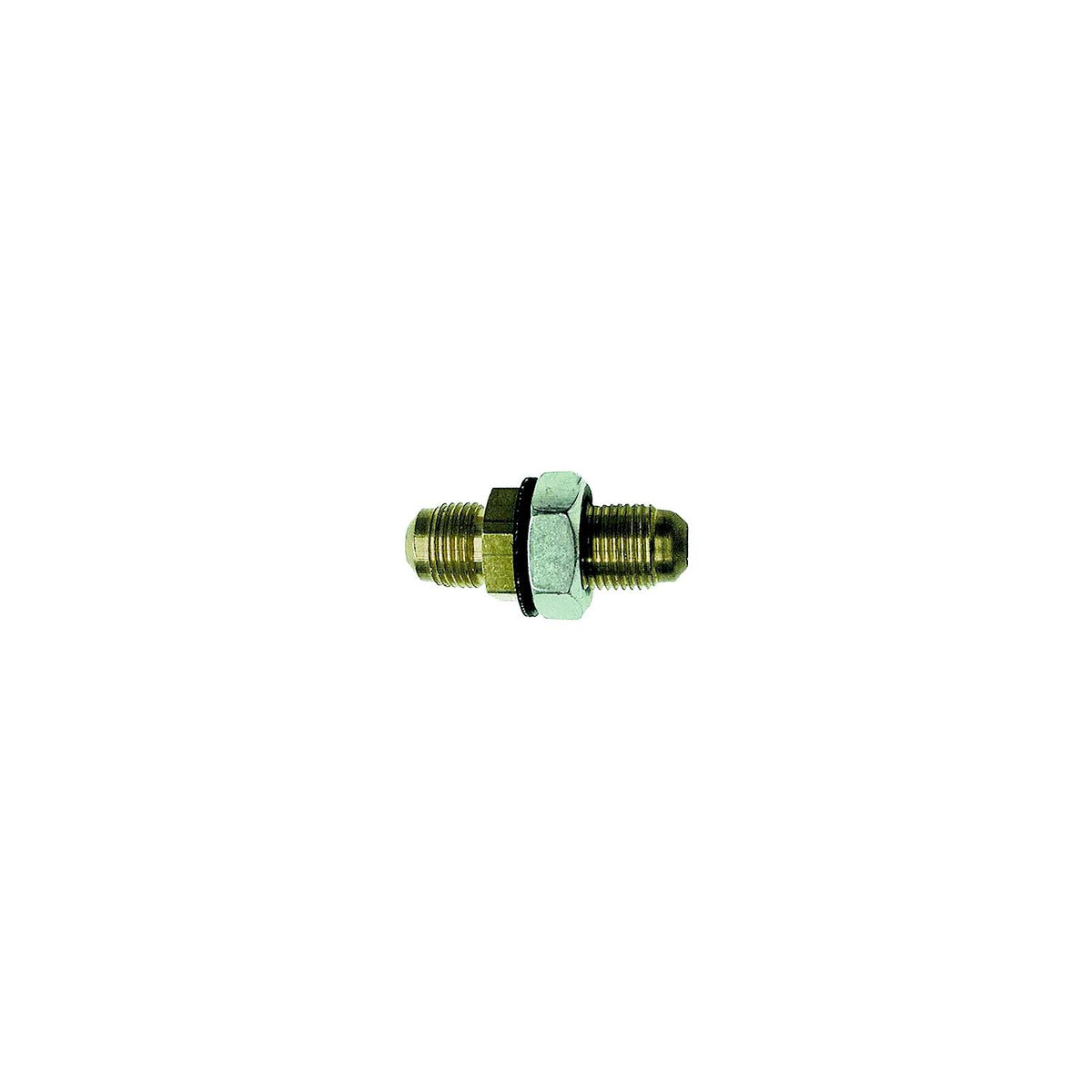 MEC MESTF33P Bulkhead Straight Flare Fitting-Brass -Modern Boat Sales & Service