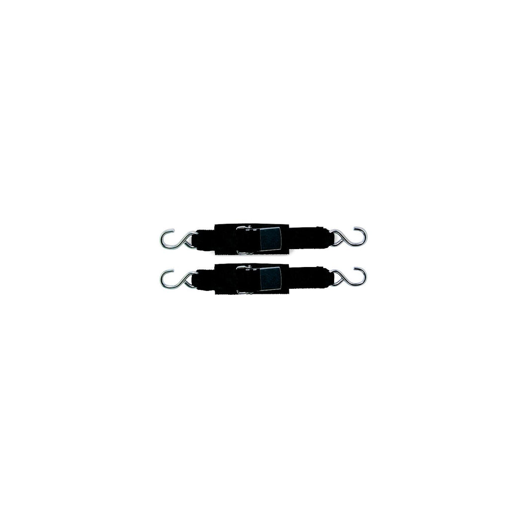 BoatBuckle F12066 Stainless Steel Kwik-Lok Transom Tie-Downs, 2