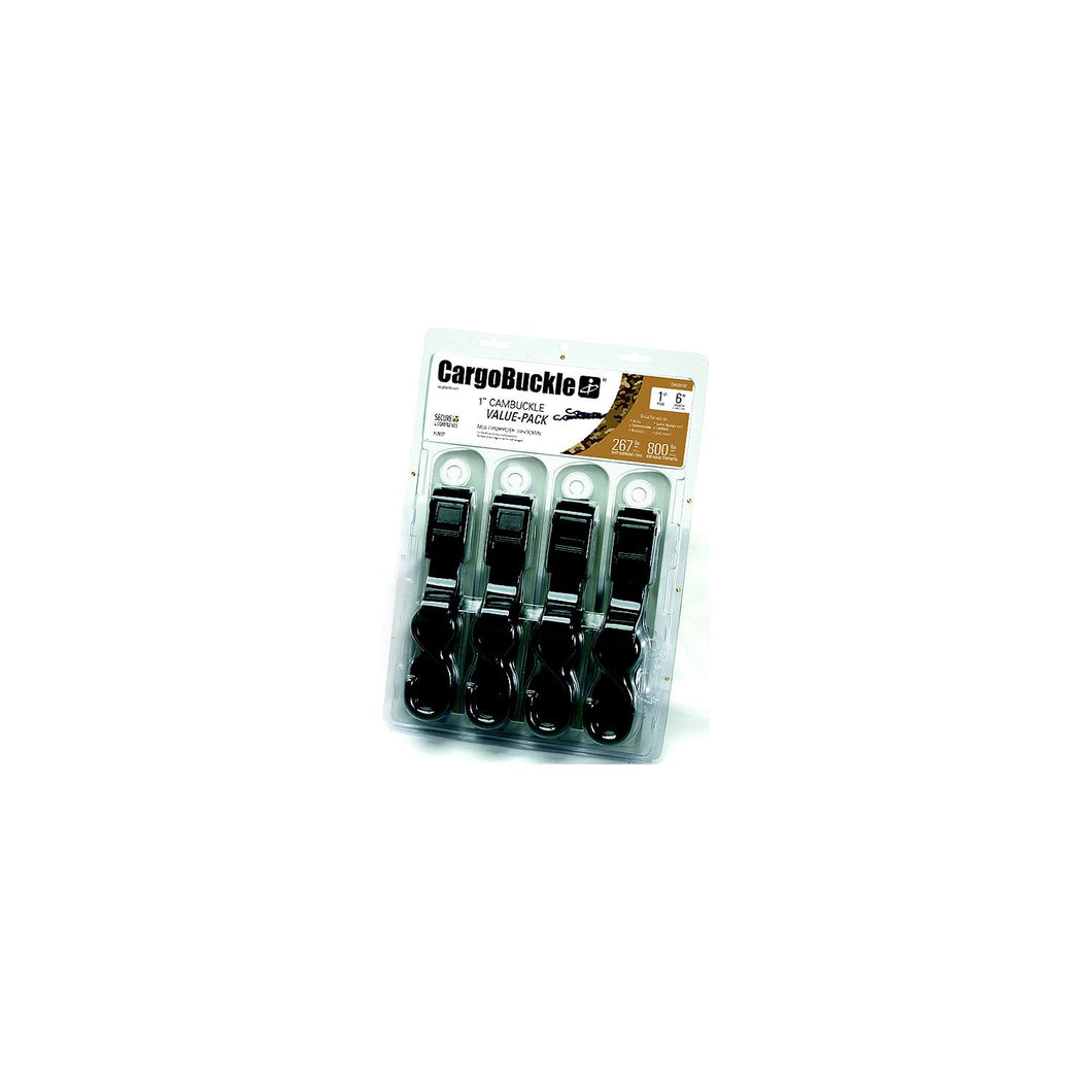 CargoBuckle Cam Buckle Tie-Down Value Pack 1