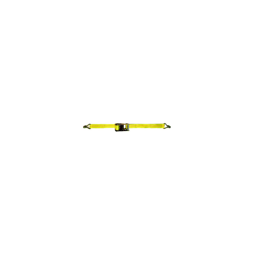 CargoBuckle Ratchet Strap with Double J-Hooks 2