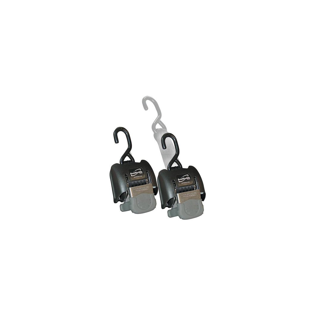 BoatBuckle G2 Retractable Transom Tie-Downs Stainless Steel Up to 43