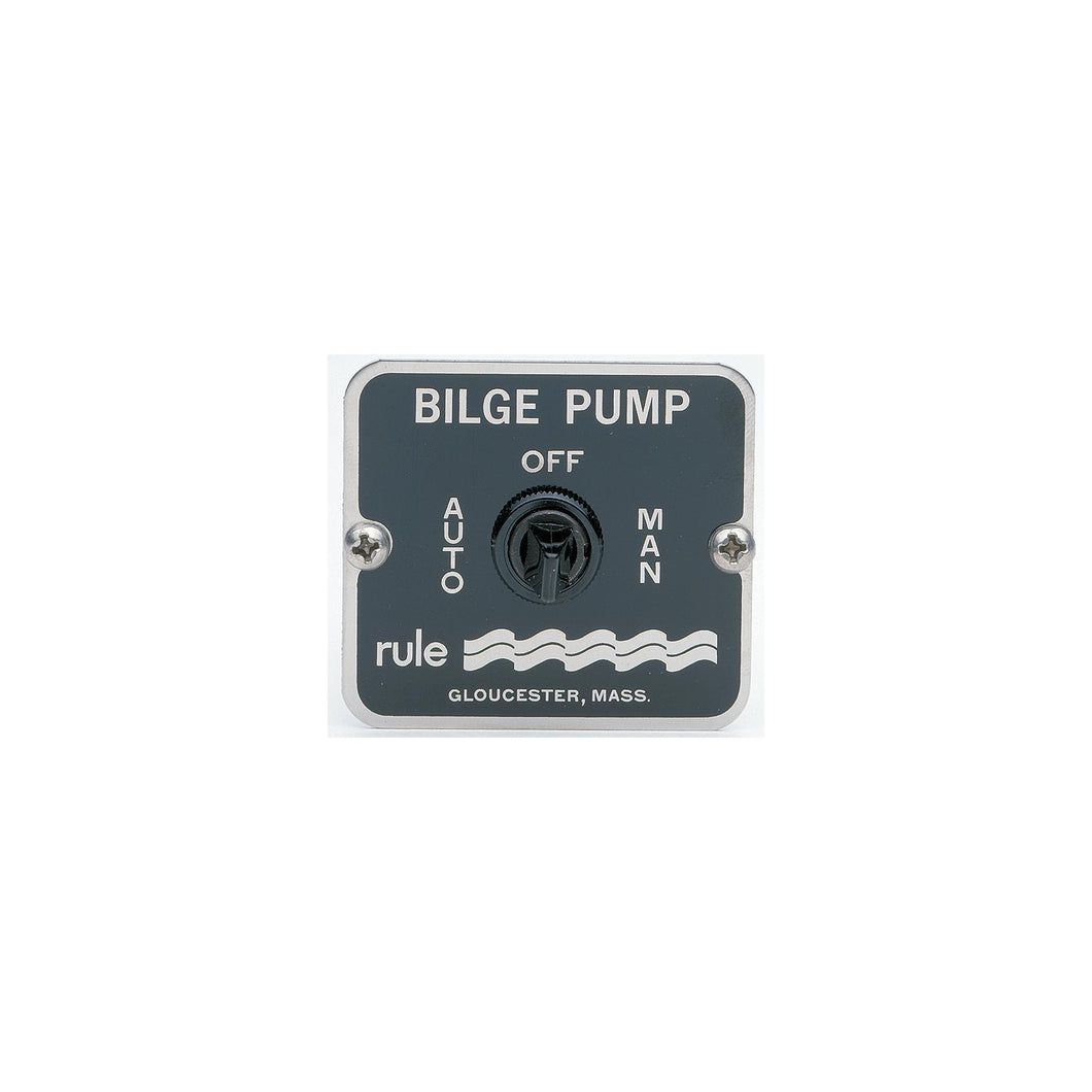 Rule 3 Way Bilge Panel Switch 12/24/32V -Modern Boat Sales & Service