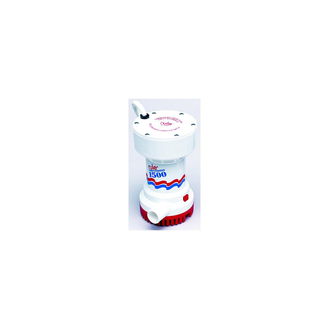 Rule 12V Automatic Bilge Pump, 1500 GPH -Modern Boat Sales & Service
