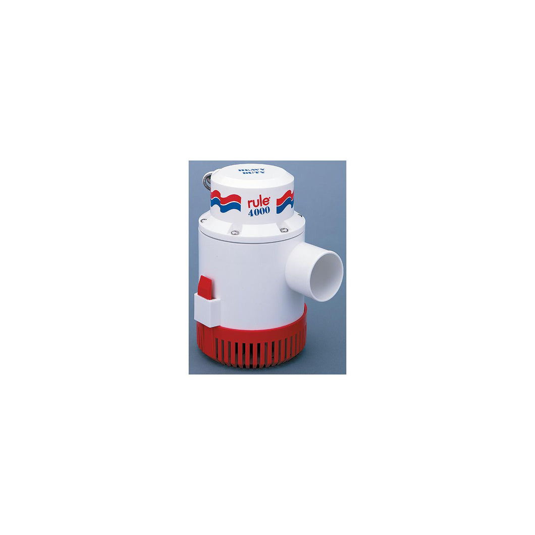 Rule 4000 GPH High Capacity Bilge Pump, 12V -Modern Boat Sales & Service