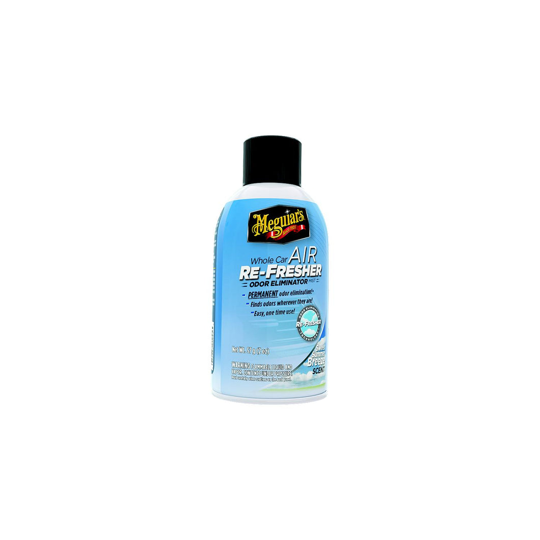 Meguiar's G16402 Air Re-Fresher Odor Eliminator Mist, Sweet Summer Breeze -Modern Boat Sales & Service