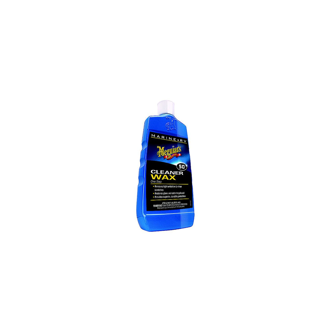Meguiar's M5016 One Step Cleaner/Wax, 16 oz., 6/case -Modern Boat Sales & Service