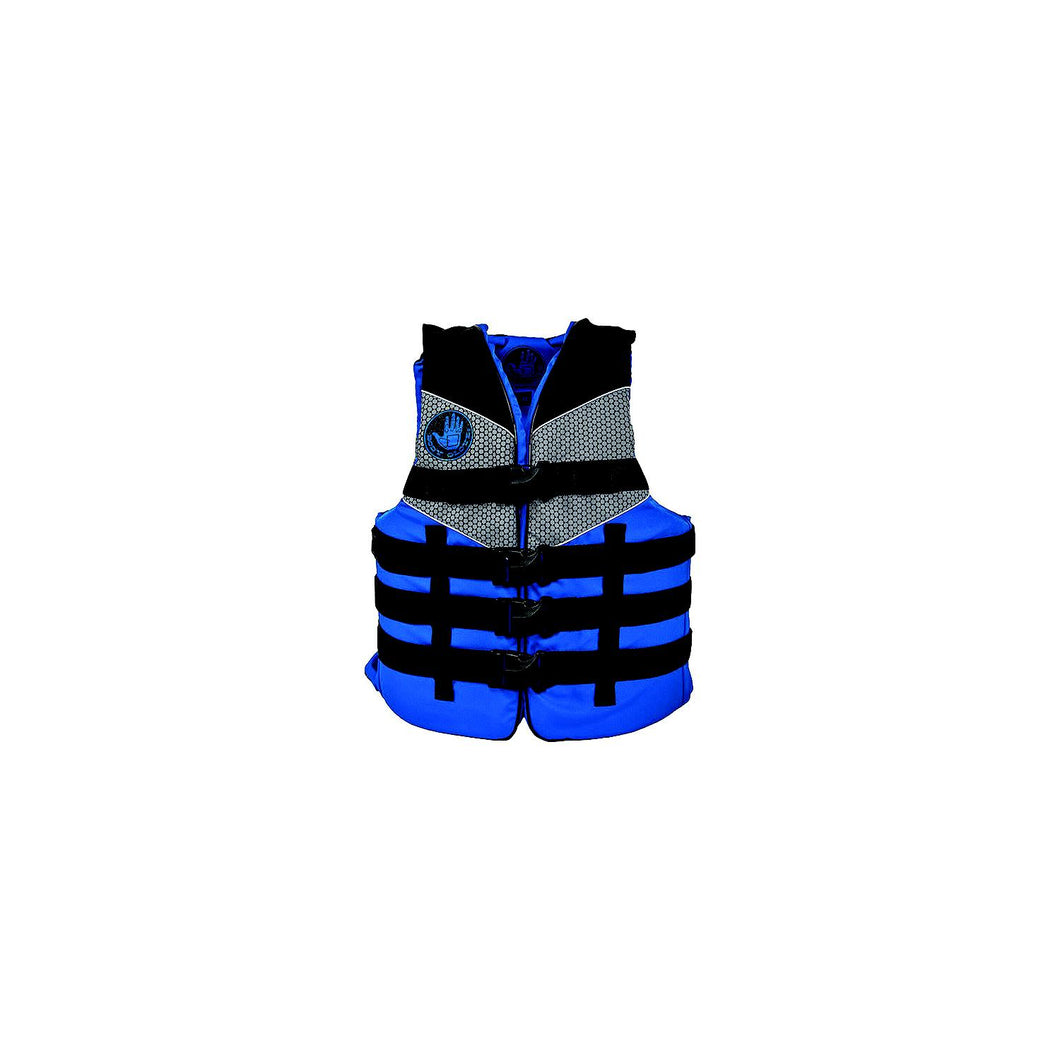 Body Glove 19289BLUBLKLXL Tweedle Nylon PFD, L/XL, Blue -Modern Boat Sales & Service