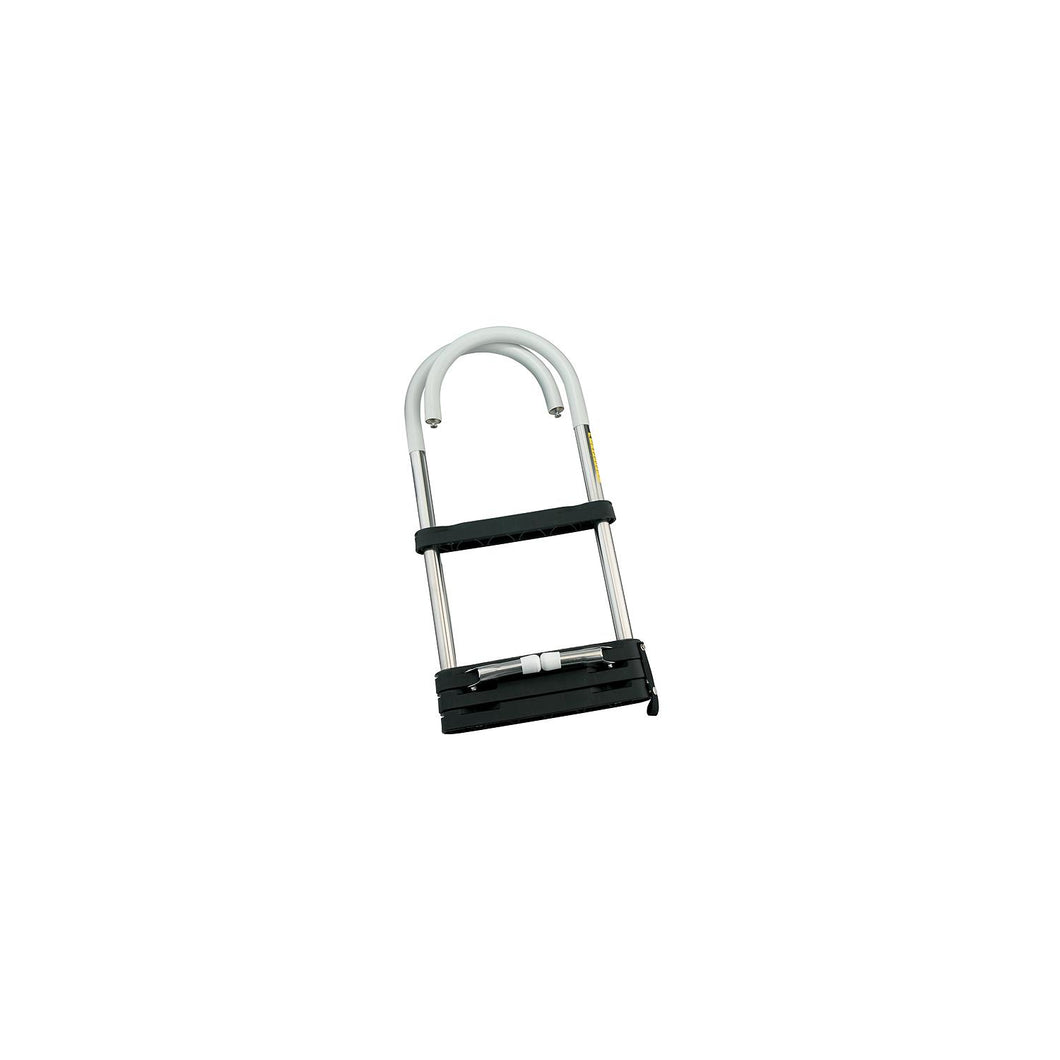 Garelick EEz-In Telescoping 4 Step Stainless Steel Pontoon Boarding Ladder Default Title -Modern Boat Sales & Service