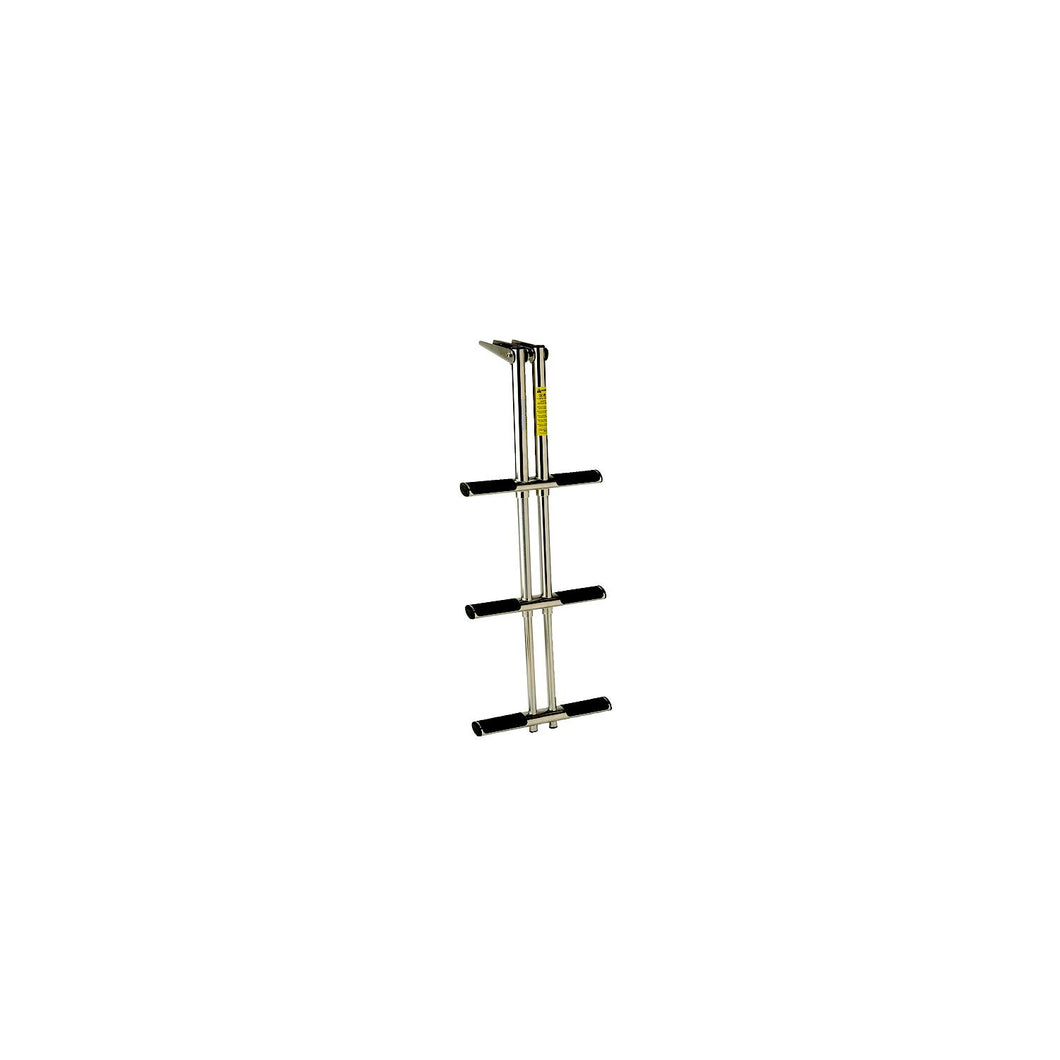 Garelick EEz-In 19626 3 Step Telescoping Stainless Steel Sport/Diver Ladder -Modern Boat Sales & Service