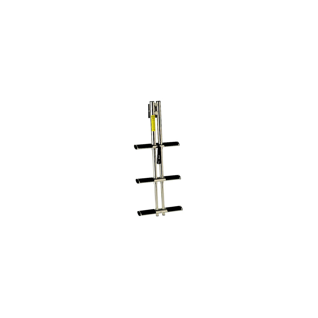 Garelick EEz-In 19843 3 Step Telescoping Stainless Steel Sport/Diver Ladder -Modern Boat Sales & Service