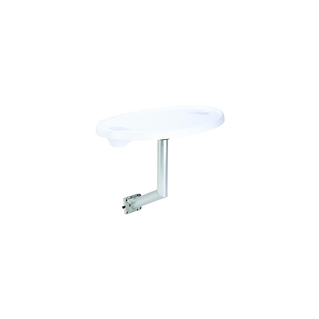 Oval Acrylic Table, Side Mt. -Modern Boat Sales & Service
