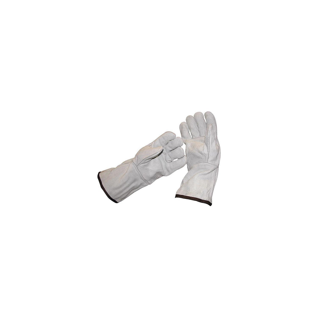 Long Cuff Leather Safety Gloves -Modern Boat Sales & Service
