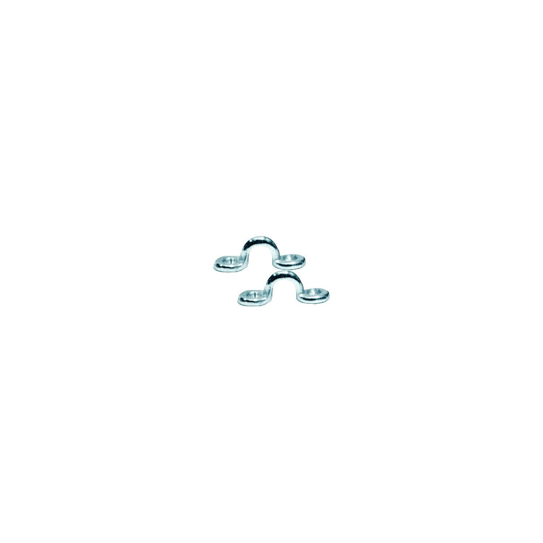 Taylor Chromed Zamak Eye Straps 1-1/2