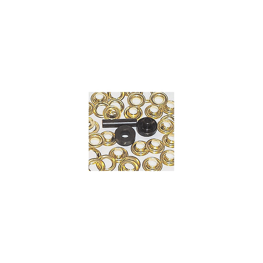 Taylor E-Z Grommet Set Includes Hole Punch, Setting Tool and 18 #2 Brass Grommets and Wahers -Modern Boat Sales & Service
