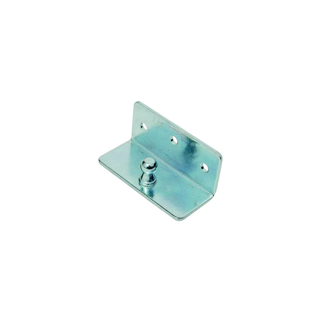 Zinc Plated Gas Lift Hardware, Angled Mounting Bracket w/Ball Stud -Modern Boat Sales & Service