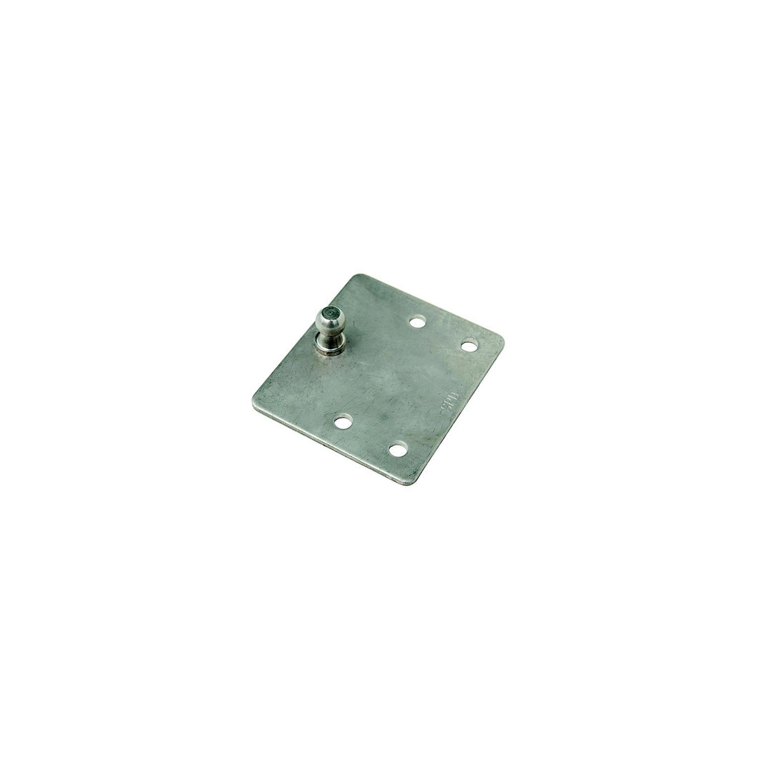 Stainless Gas Lift Hardware, Flat Mounting Brackt w/Ball Stud, Pair -Modern Boat Sales & Service