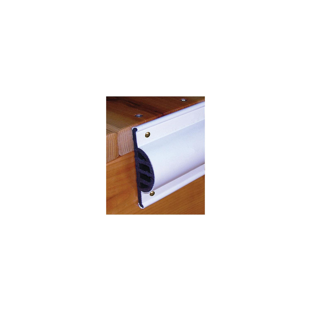 Taylor Commercial Grade Double Molded Side Gard 10' Coil - White -Modern Boat Sales & Service