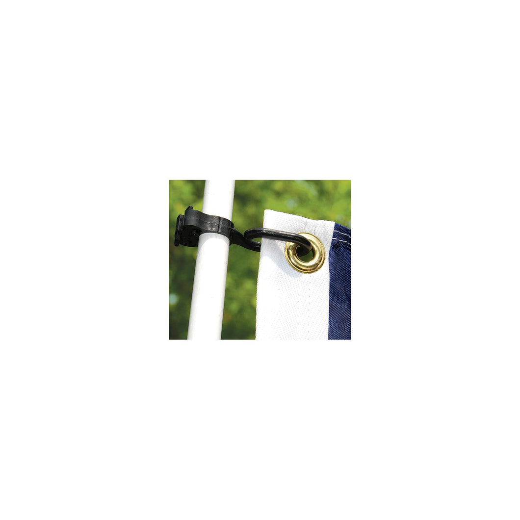 Taylor Charlevoix Burgee and Antenna Clips 1/2