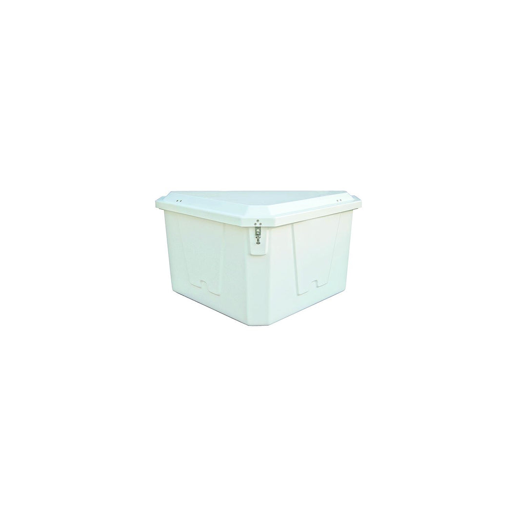Triangle Dock Box 54Wx33Dx27H -Modern Boat Sales & Service
