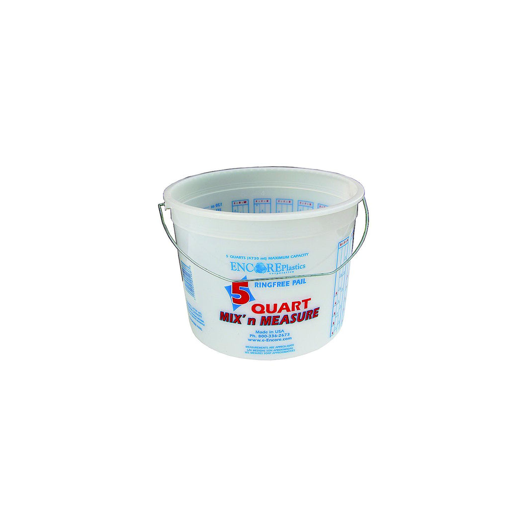 Plastic Pail 5 Qt. w/Ring -Modern Boat Sales & Service
