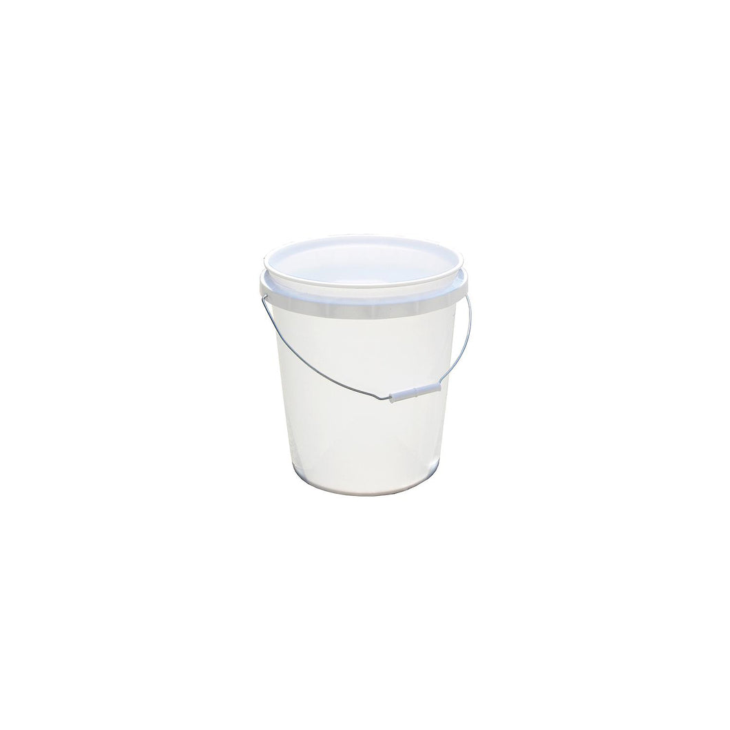 2 Gal. Plastic Industrial Pail, White Default Title -Modern Boat Sales & Service