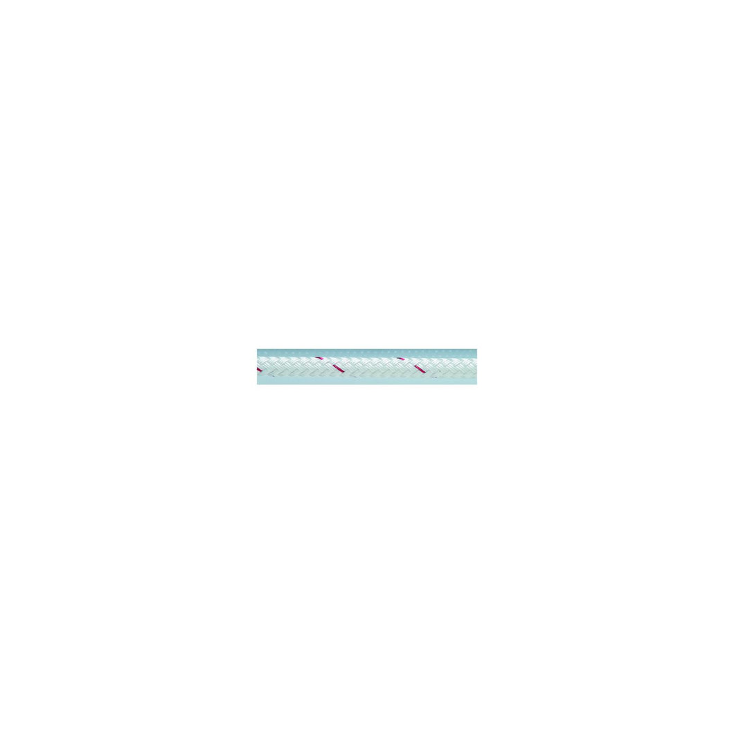 White Sta-Set Polyester Double Braid, 1/4