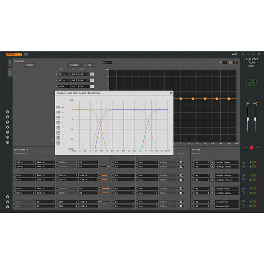 JL Audio 010-03166-00 TwKÂ® System-tuning DSP Processor with 8-input and 8-output Channels (TwK-88) -Modern Boat Sales & Service