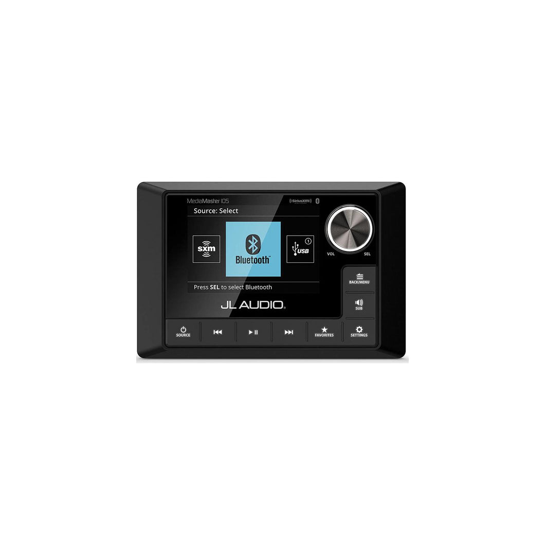 JL Audio 0100385400 MM105 MediaMasterÂ® 105 Stereo, Source Unit w/Full-Color LCD Display -Modern Boat Sales & Service
