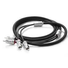 JL Audio 010-13548-00 Premium Audio Interconnect 2-channel, 6' (XE-BLKAIC2-6) -Modern Boat Sales & Service