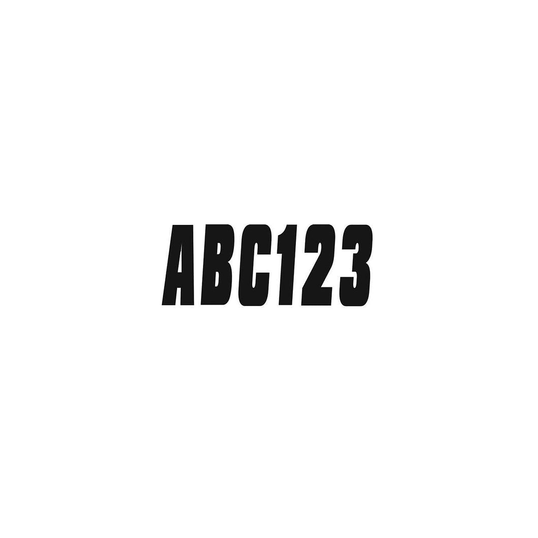 Lettering Kit for Inflatable Boats -Modern Boat Sales & Service