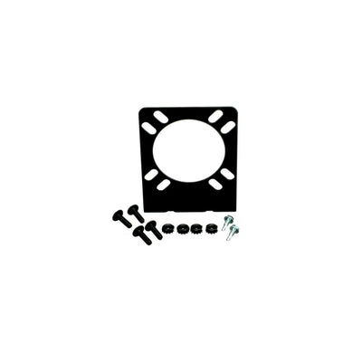Pollak 10-111V COATED RIGHT ANGLE MOUNTING BRACKET FOR 7-BLADE RV & 6- POLE ROUND SOCKETS -Modern Boat Sales & Service