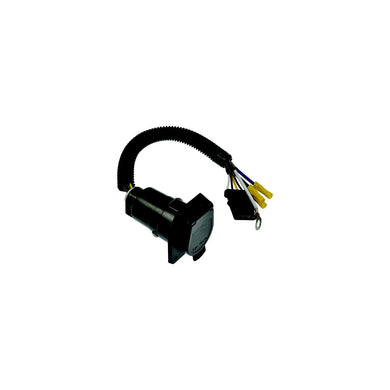 Pollak 4WF-600V 4-Way Flat to 7-Blade RV Type Adapter w/ Leads -Modern Boat Sales & Service
