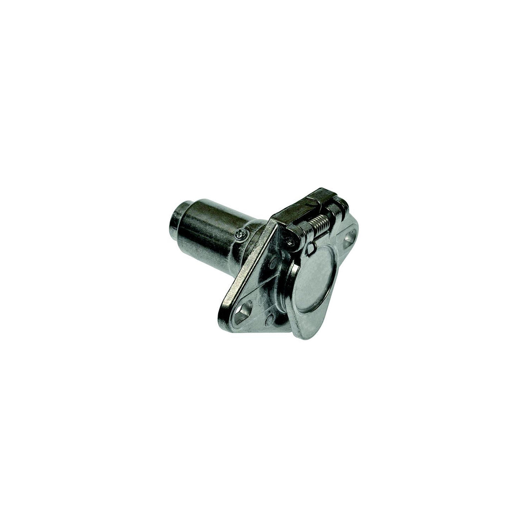 Pollak 6P-101V 6-Pole Round Connector Metal Vehicle End W/ Concealed Terminals -Modern Boat Sales & Service
