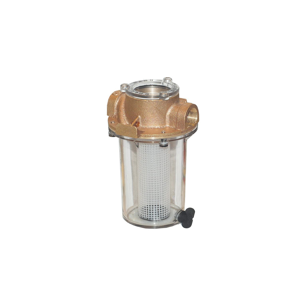 Groco ARG Bronze Strainer With Plastic Basket Default Title -Modern Boat Sales & Service