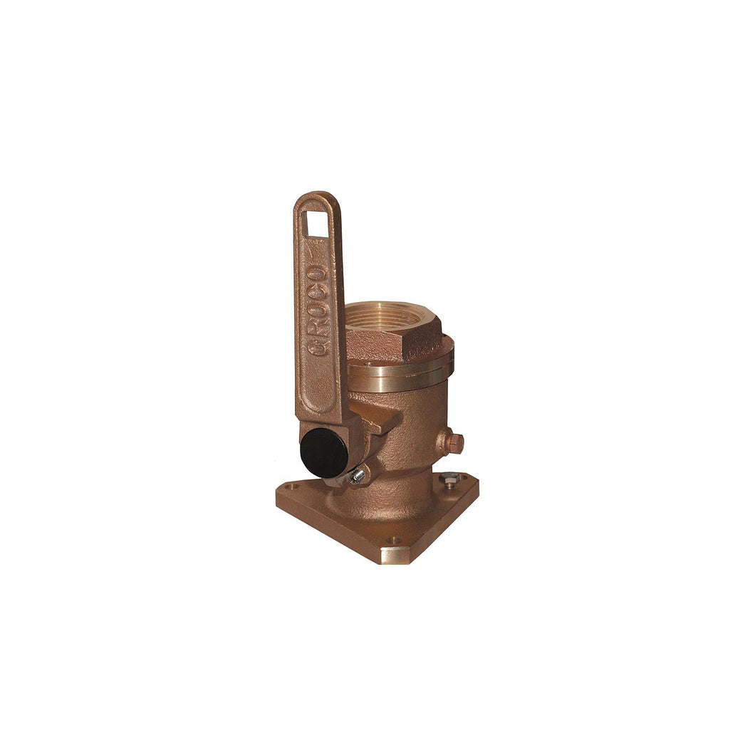 Groco BV Bronze Full-Flow Flanged Ball-Type Seacock -Modern Boat Sales & Service