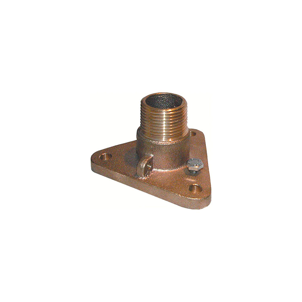 Groco IBV-F Bronze Flanged Adaptor For In-line Ball Valve to Thru-Hull Default Title -Modern Boat Sales & Service
