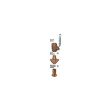 Groco IBV-F Bronze Flanged Adaptor For In-line Ball Valve to Thru-Hull -Modern Boat Sales & Service