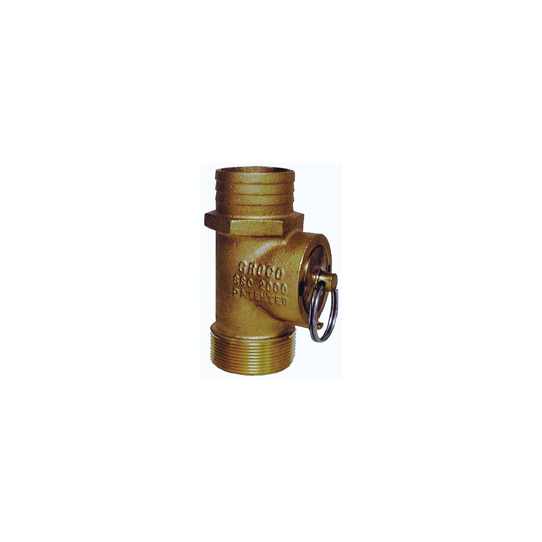 Groco SSC Bronze Engine Flush Kit and Safety Seacock Conversion -Modern Boat Sales & Service