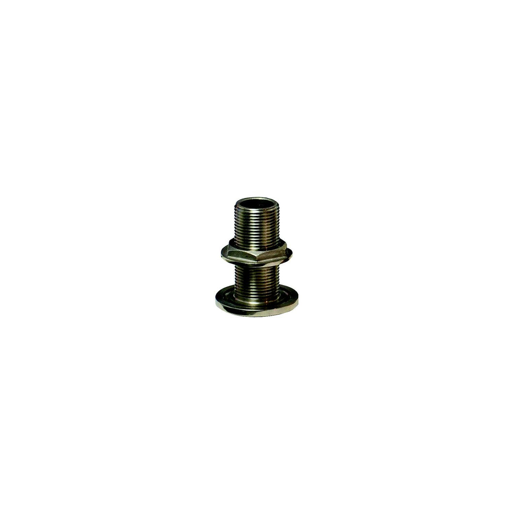 Groco Stainless Steel Thru-Hull Fitting, 1-1/4