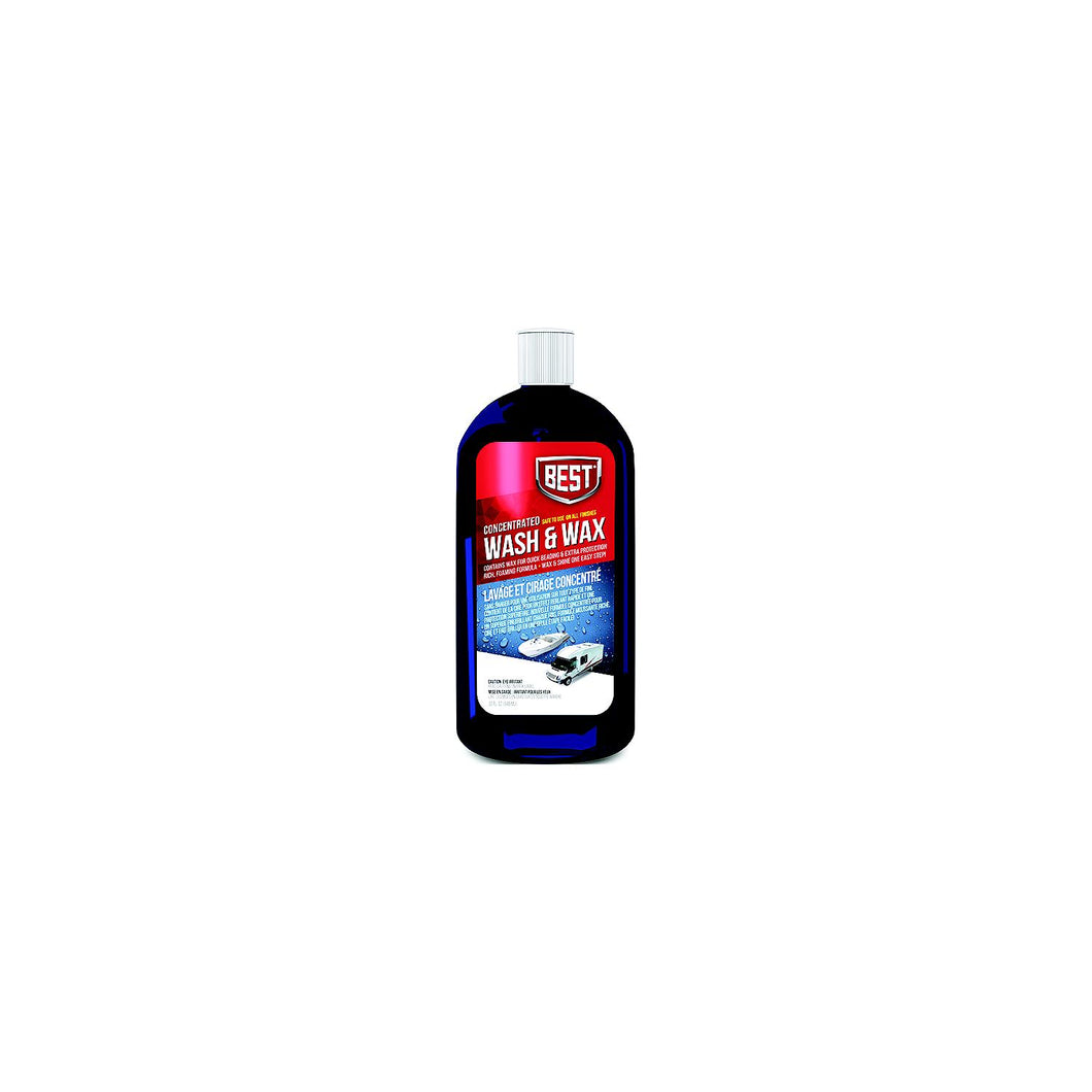 Best Wash & Wax, 128 oz Concentrate, 4/case Default Title -Modern Boat Sales & Service