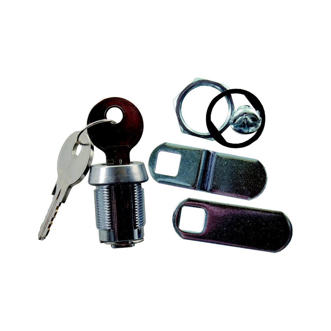 JR Products Deluxe Compartment Door Key Lock, 7/8