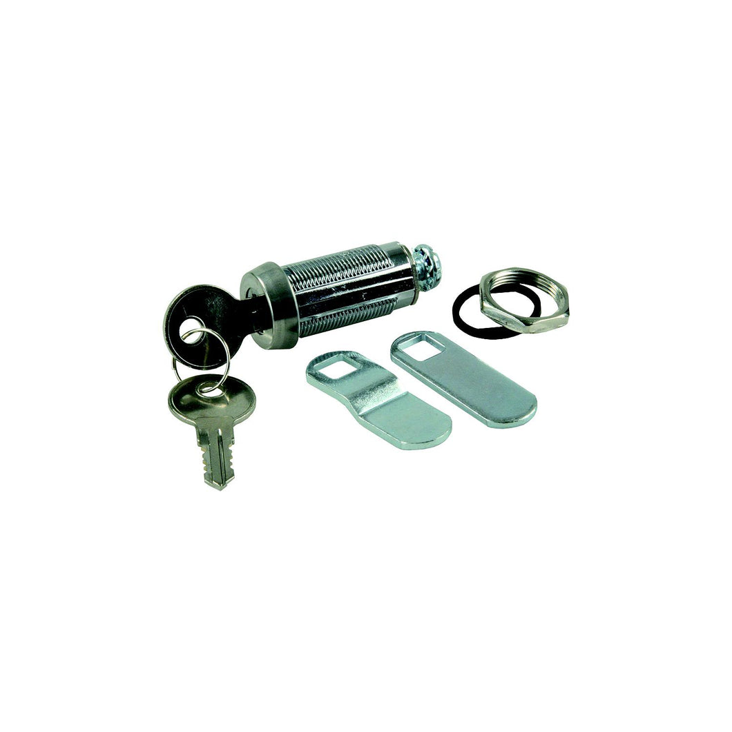 JR Products Deluxe Compartment Door Key Lock, 1-3/8